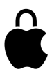 Logo de privacidad de Apple
